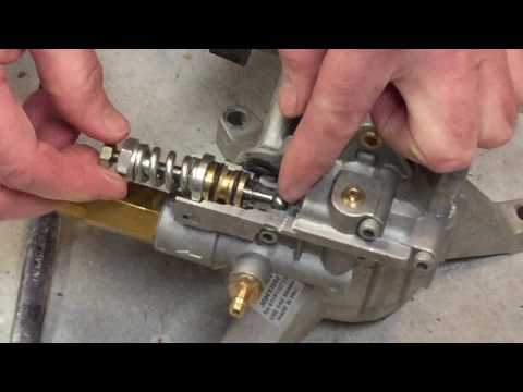 How a pressure washer unloader valve works (with cut-away view)