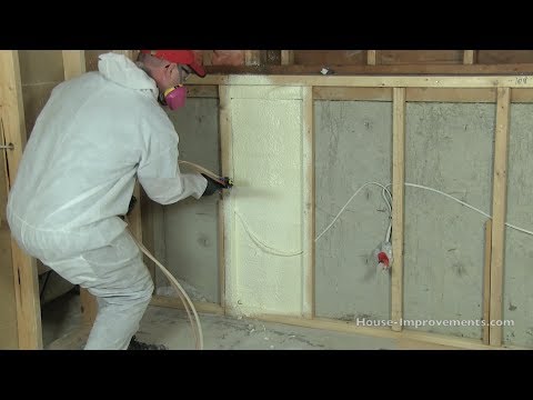 How to Install Spray Foam Insulation DIY