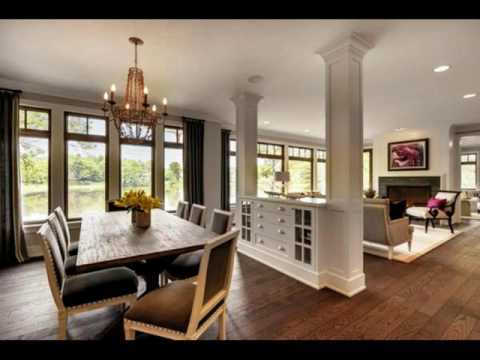 Living Room Dining Room Half Wall Ideas