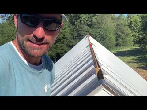 How to Install Standing Seam Metal Roofing