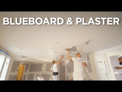 Why we use Blueboard and Plaster