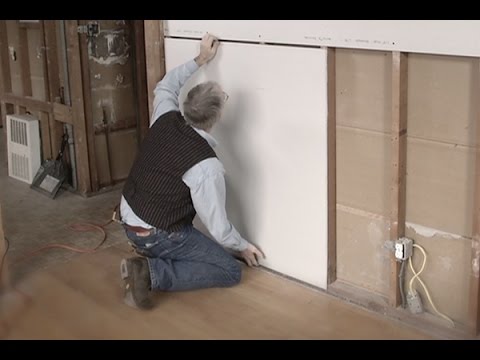 Flatbar Helps Lift Drywall into Place