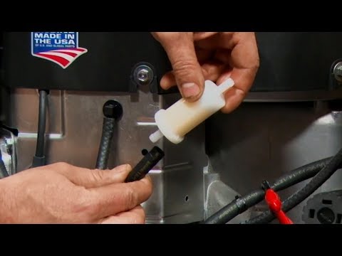 How to Change Your Mower&#039;s Fuel Filter