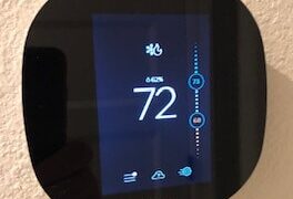 Ecobee smart programmable thermostat