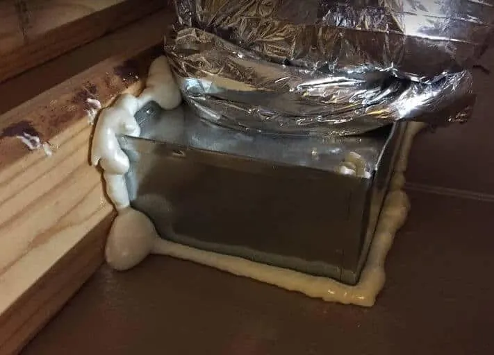 air sealed vent