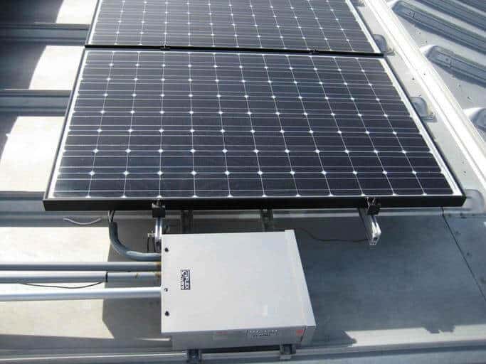 solar panels installed