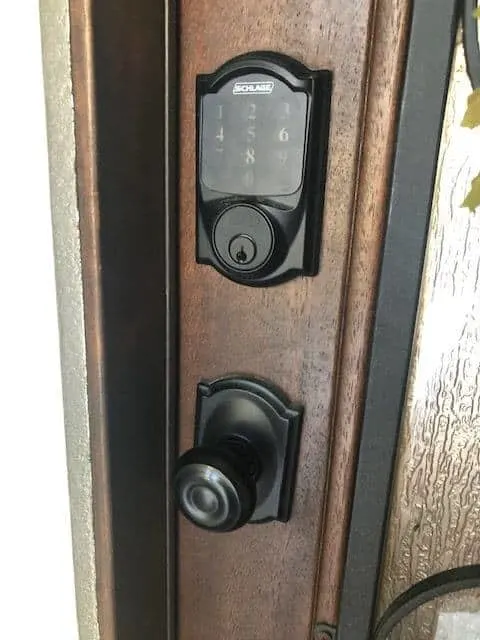 Smart lock decorative style is a personal preference.