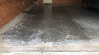condensation on garage floor