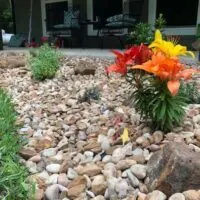 flower bed drainage