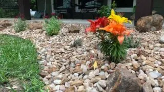 flower bed drainage