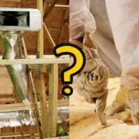 Should fiberglass insulation touch ductwork?