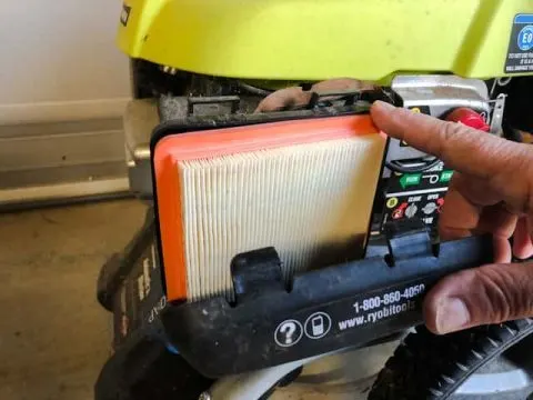 A dirty air filter will cause a pressure washer to shut down due to starving for air.