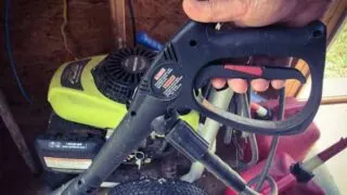 Pressure washer stalling: trigger release causes it to die.