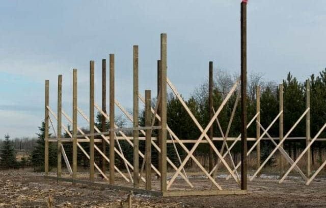 How Far Apart Should Pole Barn Posts Be? This Far Apart