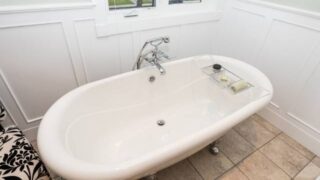 Is an overflow drain required for a bathtub?