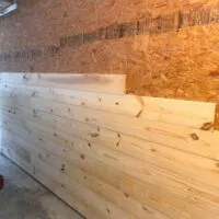 How to install tongue and groove walls over OSB