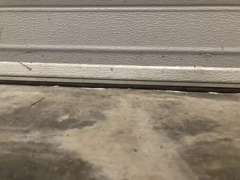 How To Seal A Garage Door Correctly, Garage Door Gap On One Side