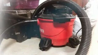 What size shop vac is needed?