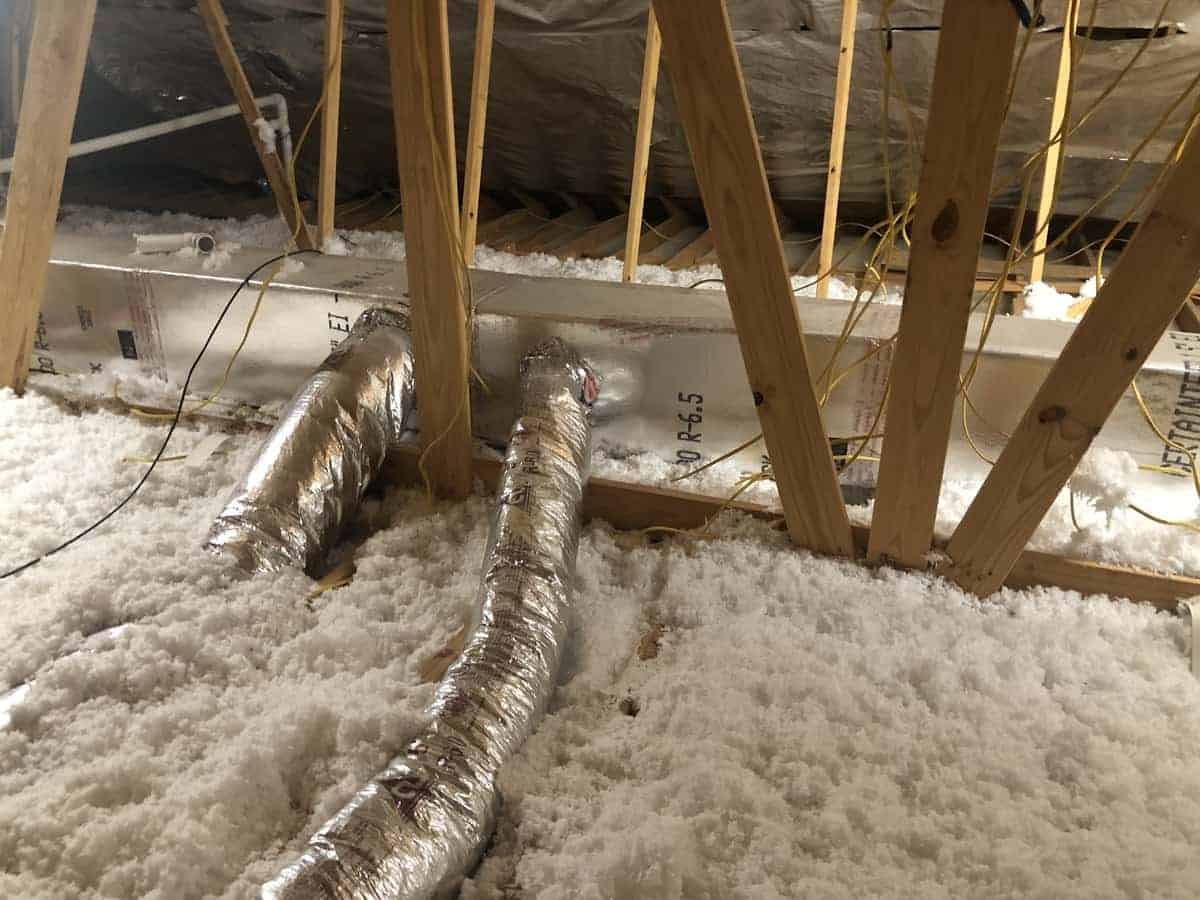 Mixing blown in insulation - what you need to know.
