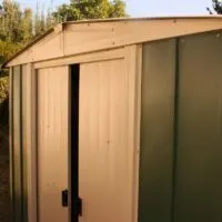 Should a metal shed be grounded to earth?