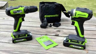 Greenworks 24v Drill and Impact Driver Kit