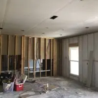 Why you should sheetrock the ceiling before the walls.