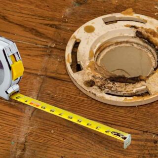 Toilet Flange Too High - How To Fix it.