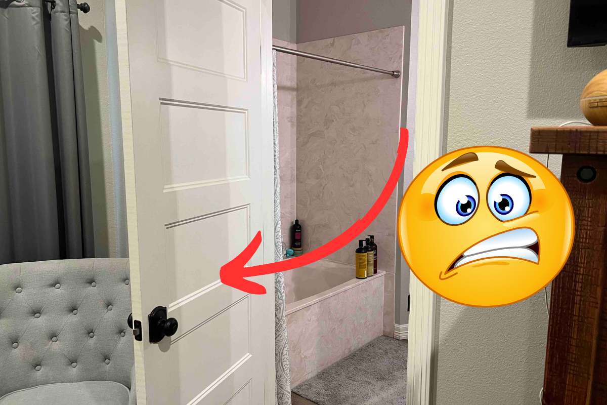 Bathroom doors - should they swing in or out?